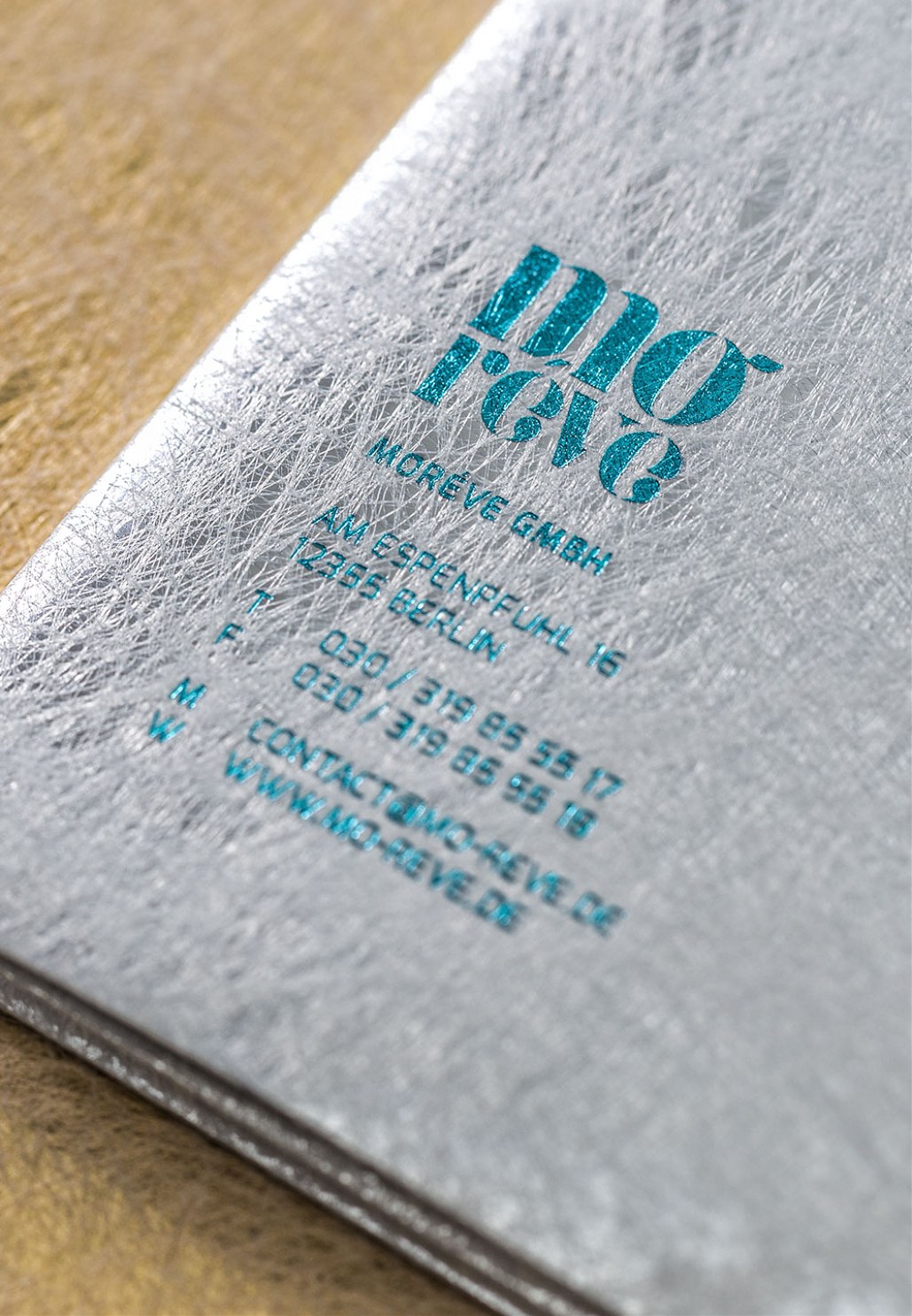 Moreve - Mappe silber