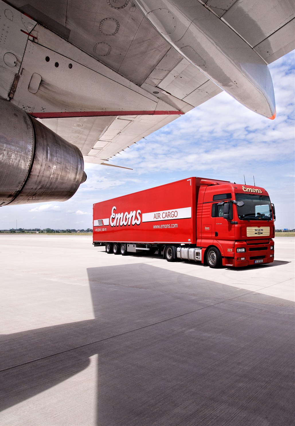 spedition emons lkw design