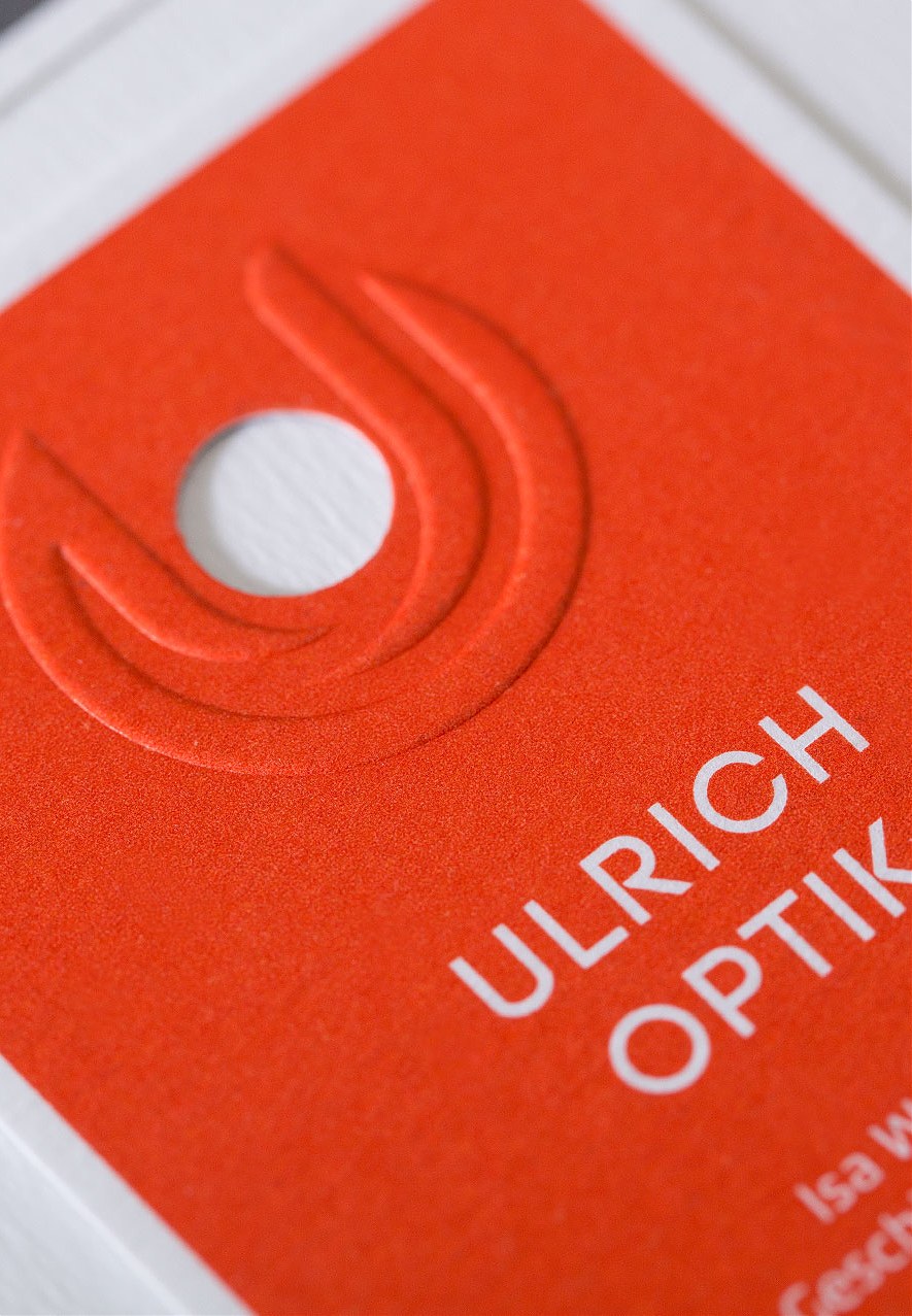 ulrich optik visitenkarte