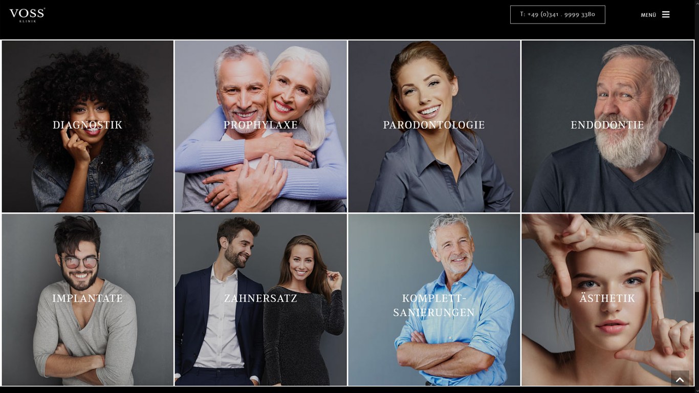 voss klinik web leistung