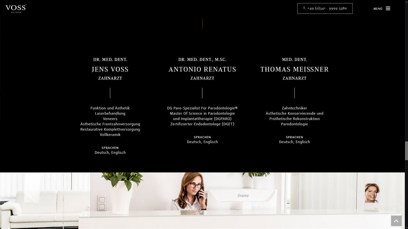 voss klinik web kontakt