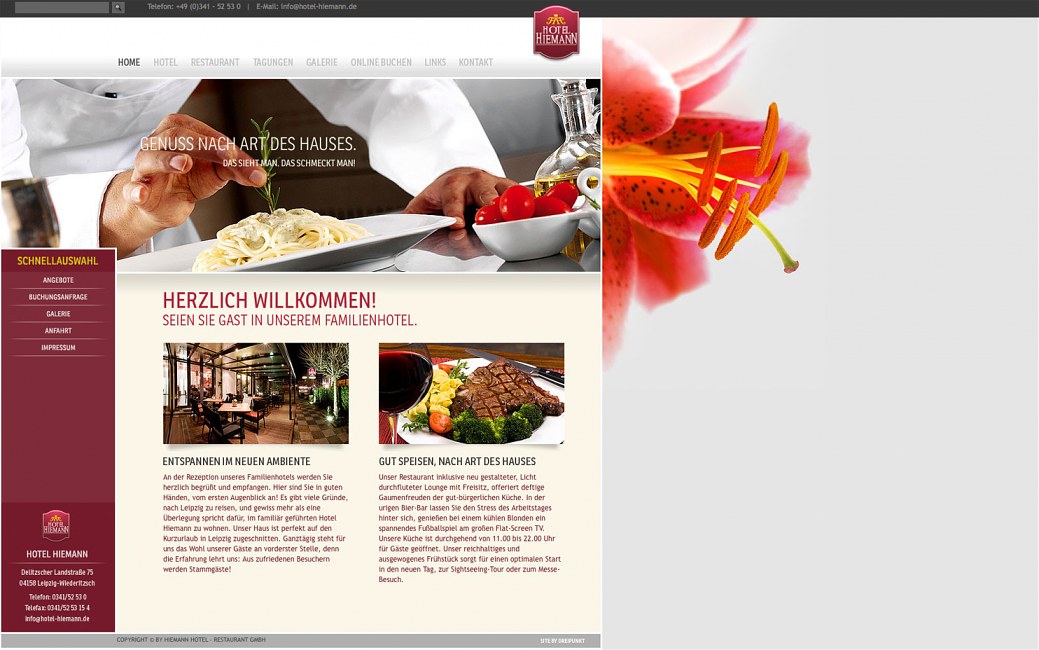 hotel hiemann web home