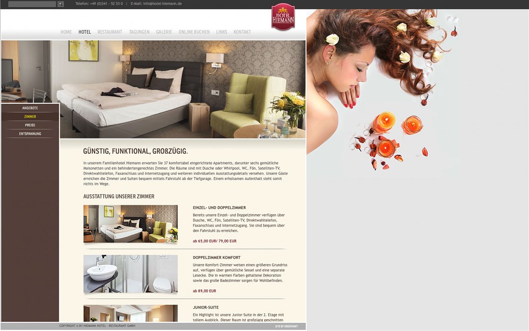 hotel hiemann web hotel