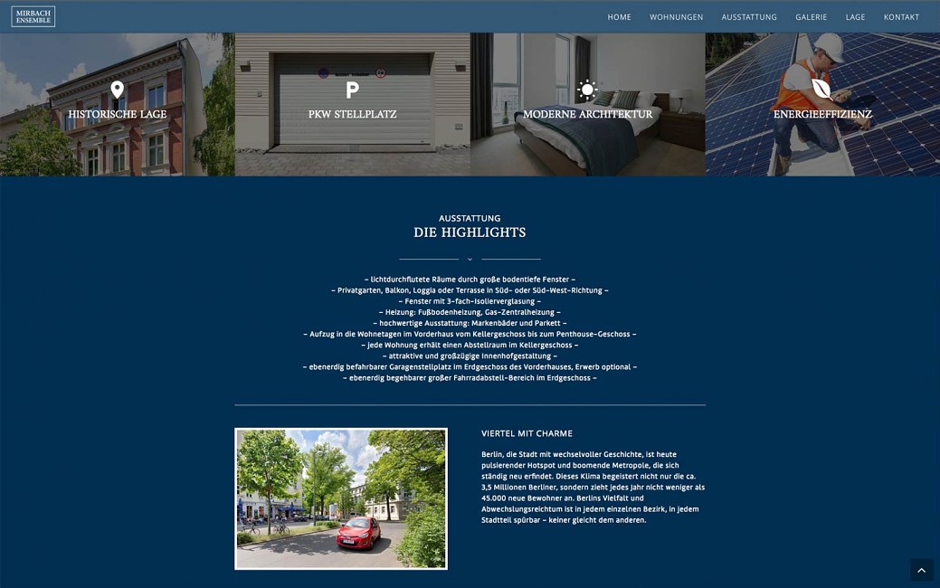 mirbach ensemble web ausstattung
