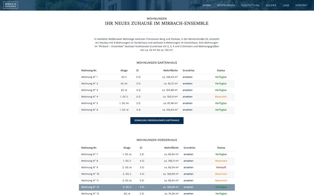 mirbach ensemble web wohnunhen