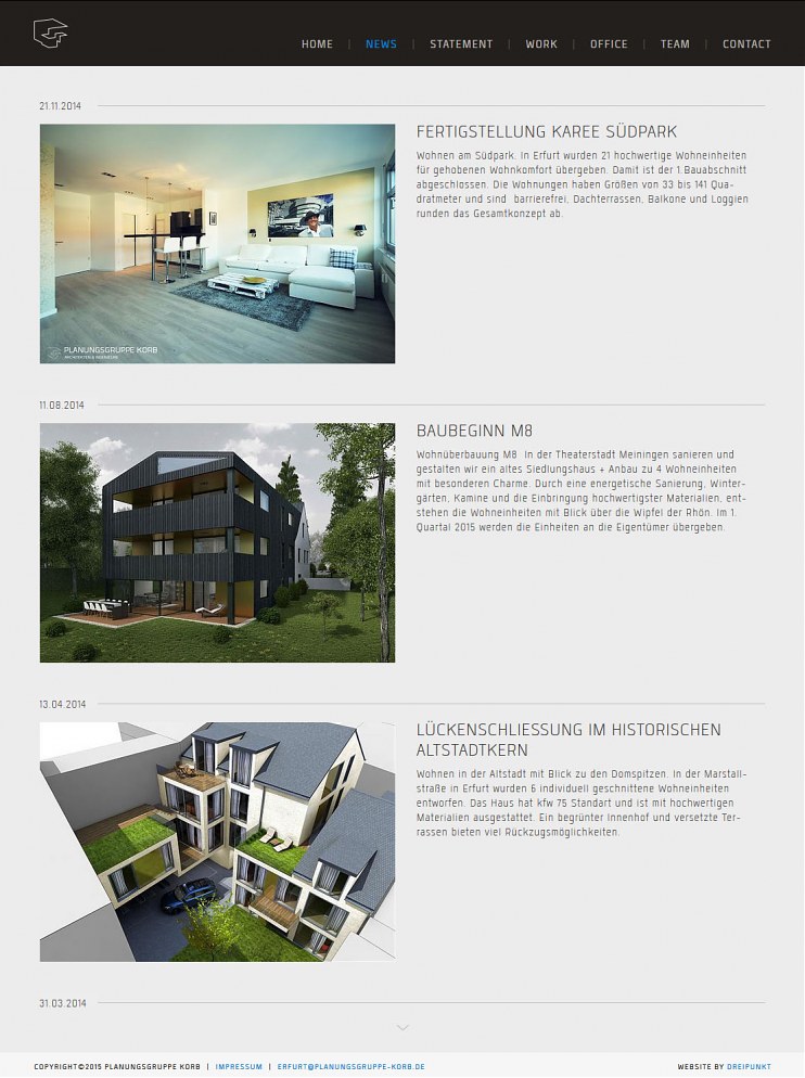 Planungsgruppe Korb - Web