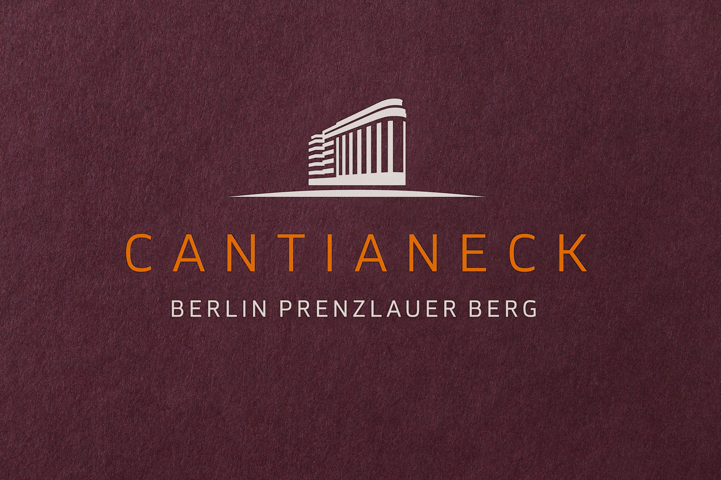 cantianeck berlin logo prägung