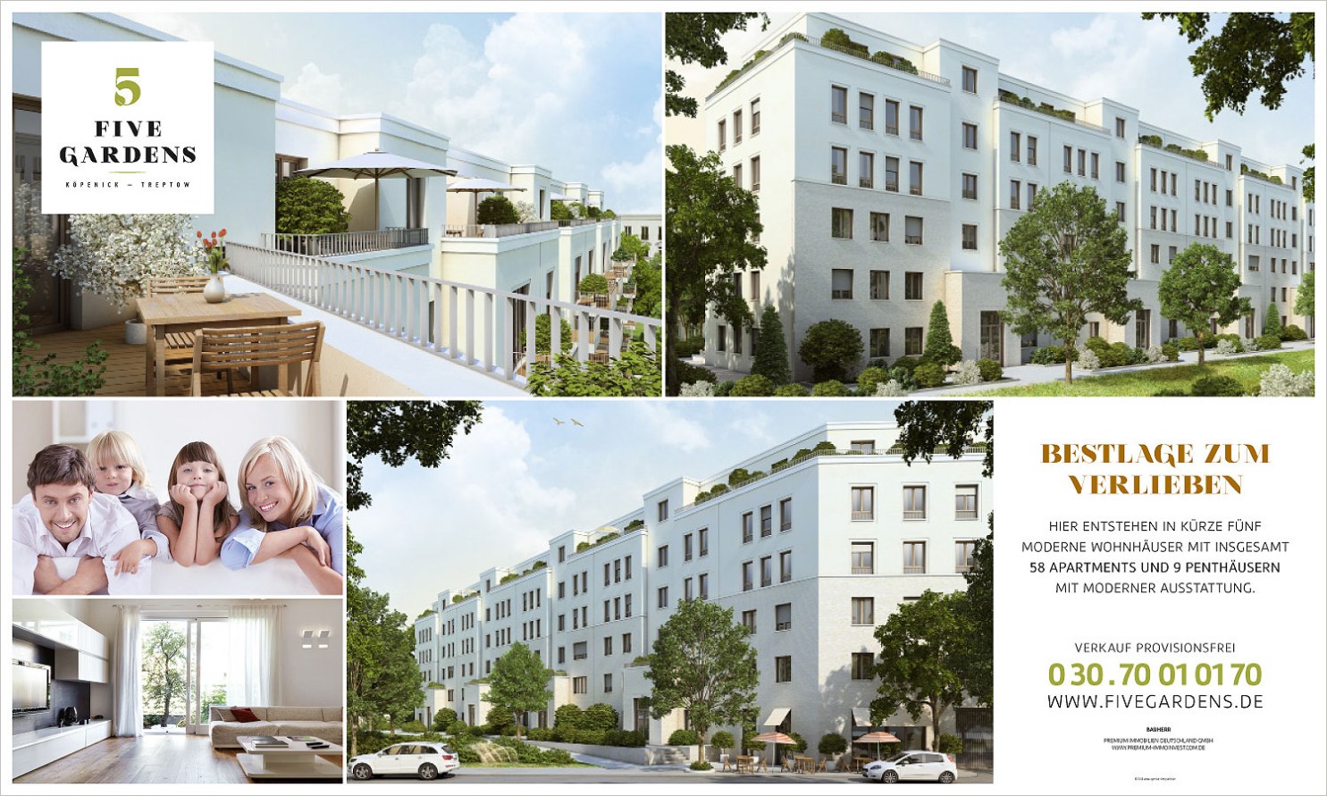 five gardens broschuere