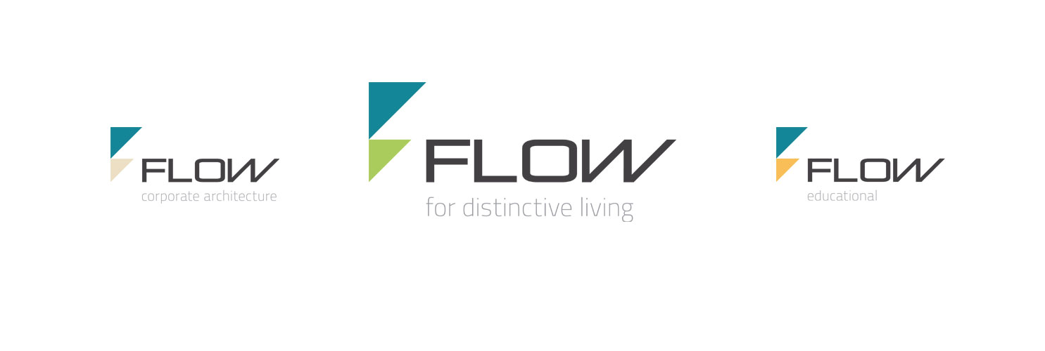 flow logo design