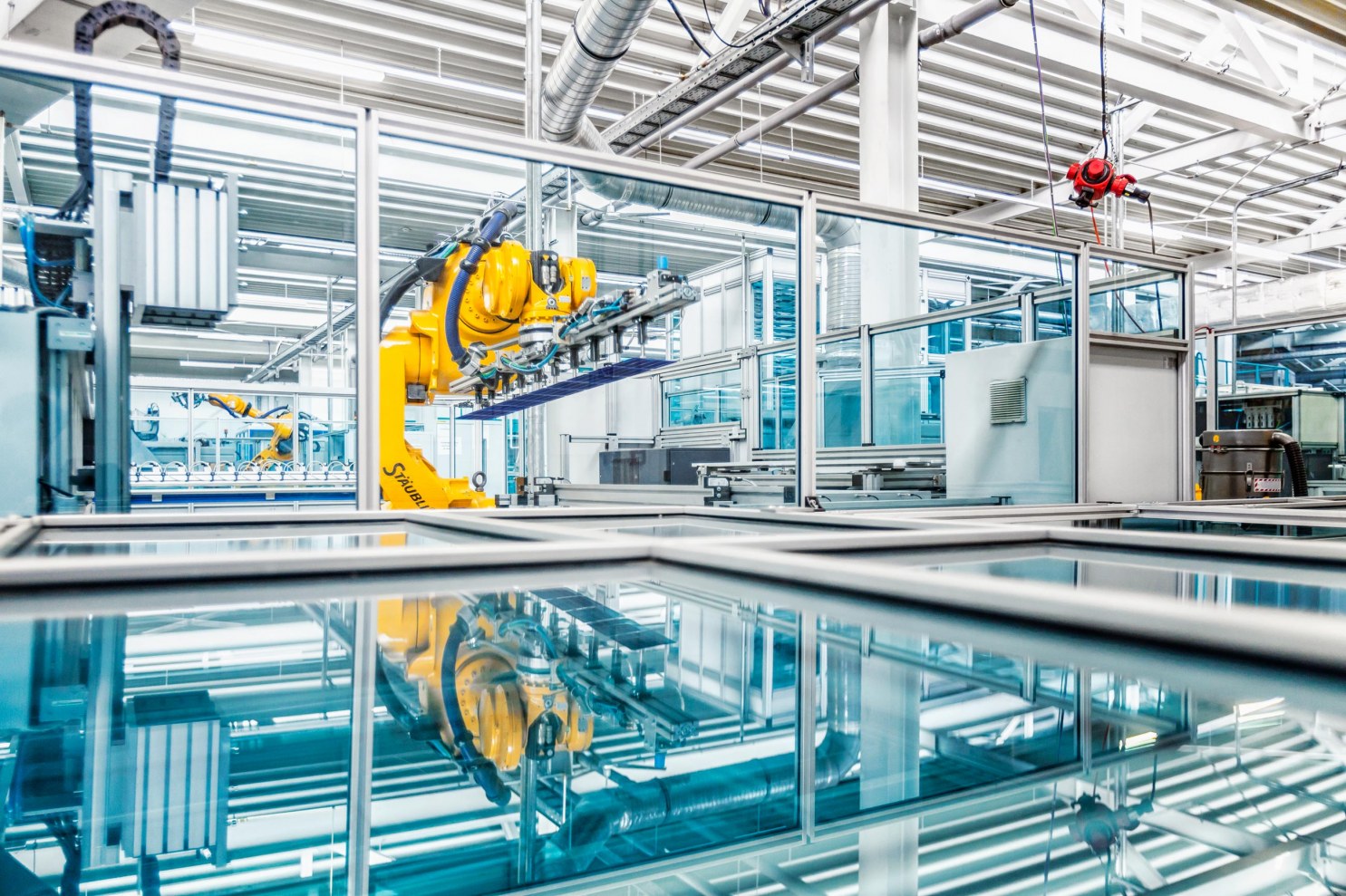 heckert solar produktionshalle