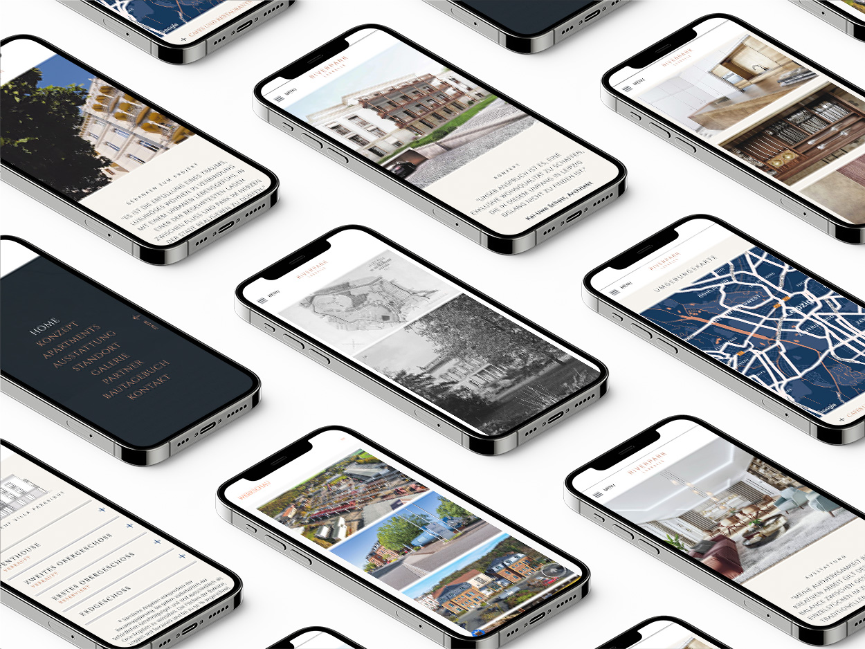 agentur dreipunkt referenz lks immobilien riverpark iphones mockup