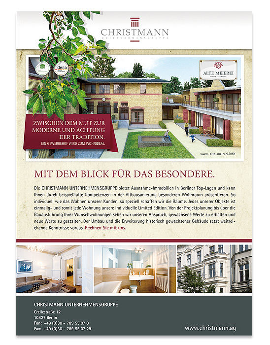 agentur dreipunkt christmann alte meierei onkel tom strasse 15
