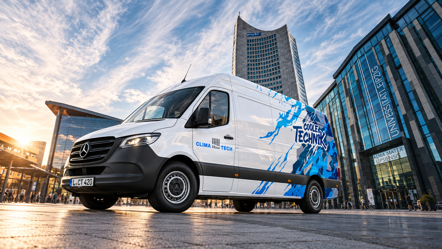 agentur dreipunkt climatech autobeklebung section