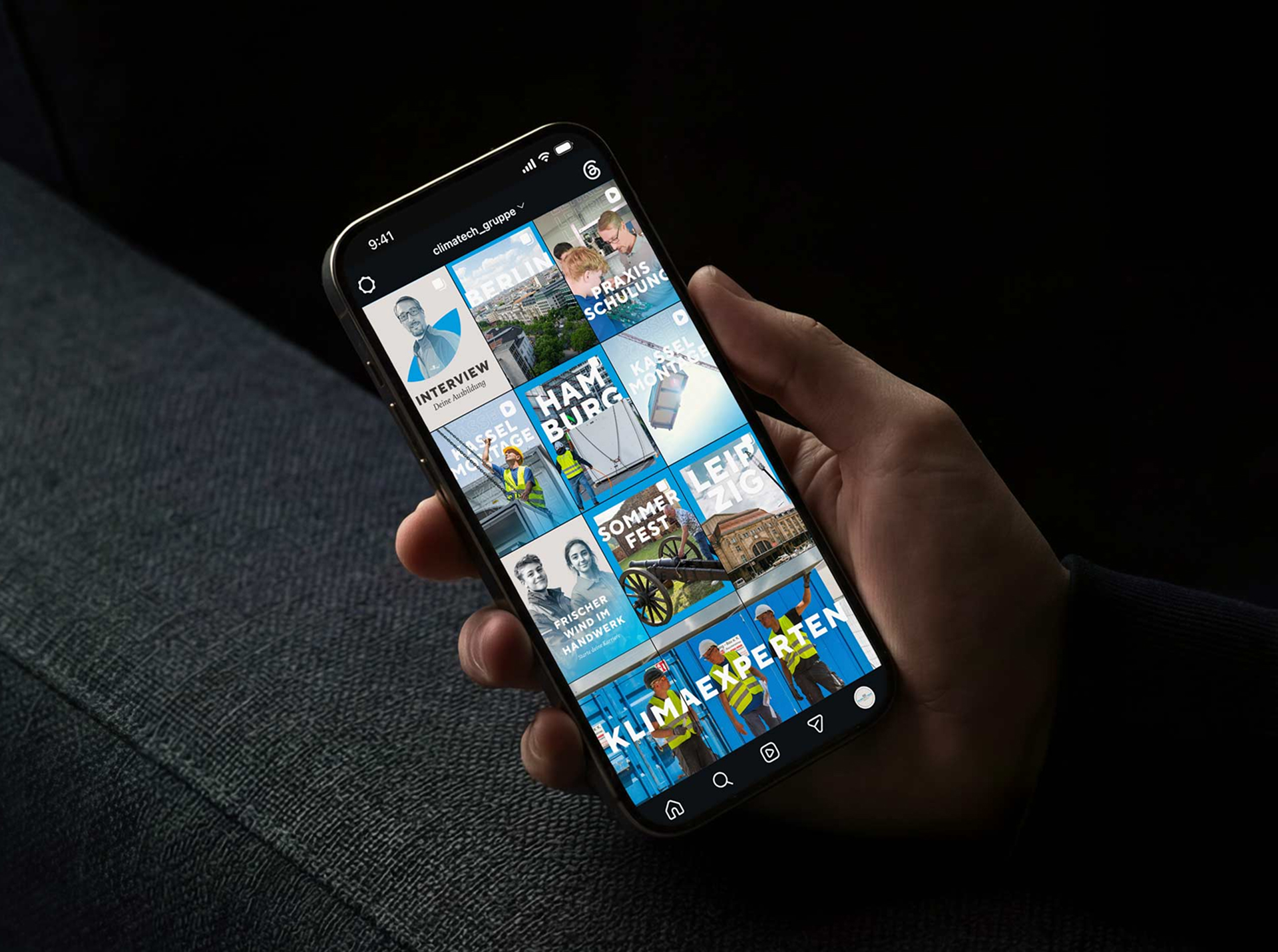 agentur dreipunkt climatech phone section